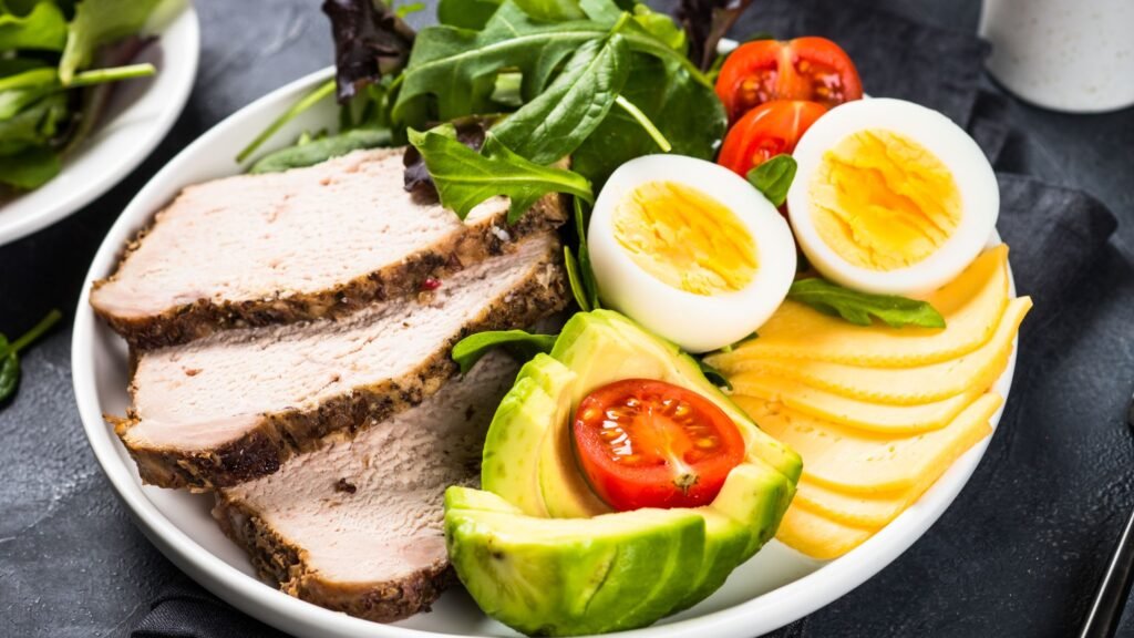 Ejemplo de menú keto saludable dentro del reto de 21 días de Rethinkea